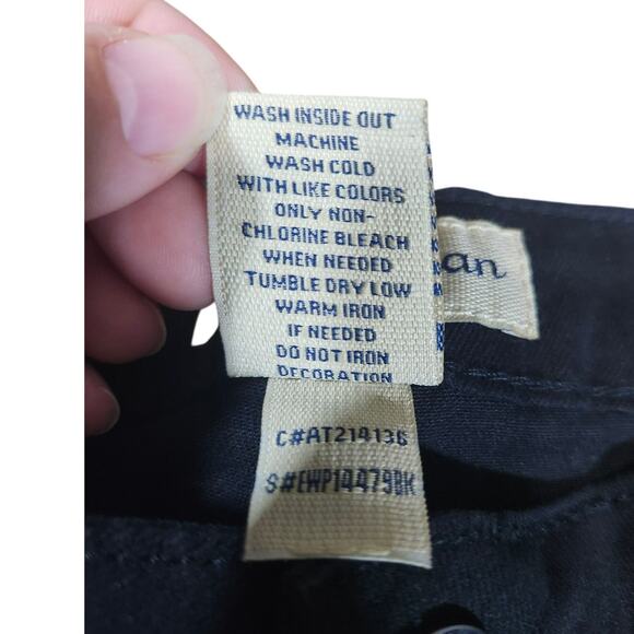 Earl Jean Women’s 8P Black Western Cowgirl Jeans Bling Bow Festival Country Chic - Picture 8 of 8